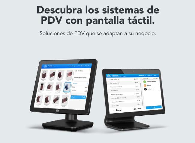 Descubra los sistemas de PDV con pantalla táctil.