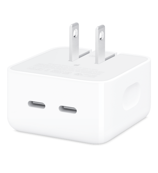 35W Dual USB-C Port Compact Power Adapter